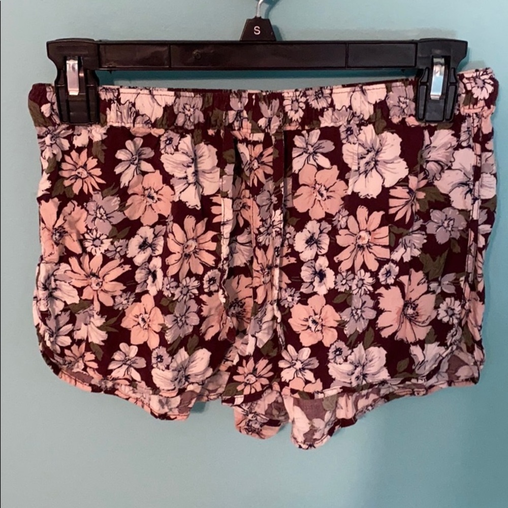 Floral print shorts